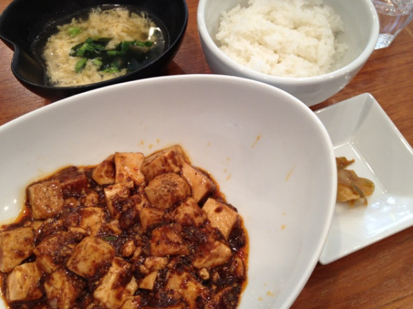 麻婆豆腐！