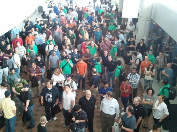some of the crowd at #OrlandoCC