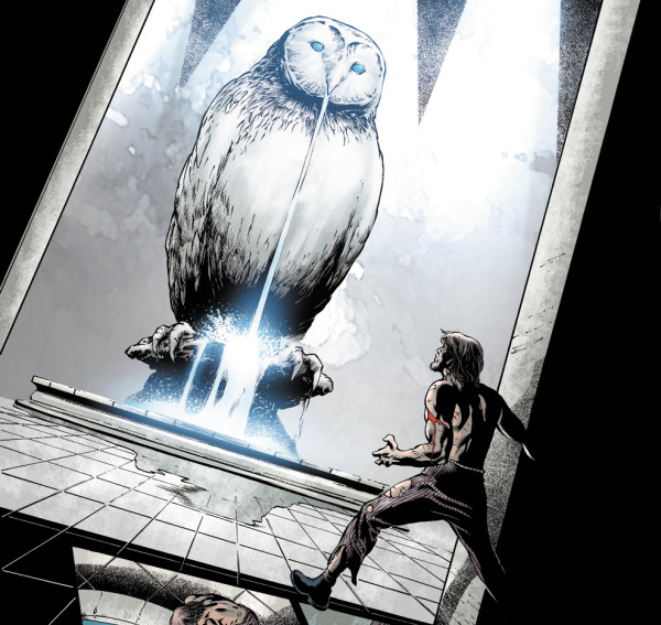 Here's a panel from Nightwing 9. Things are about to get CRAZY :)