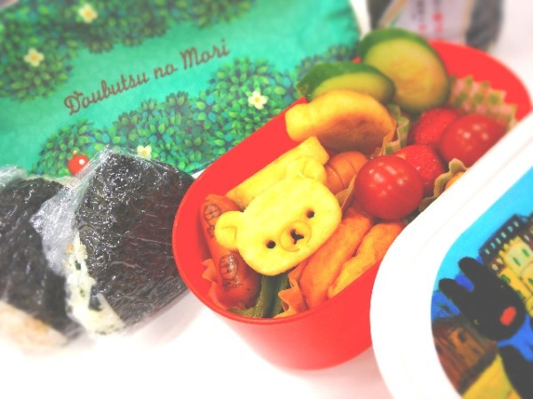 I got a lunchbox. めずらしく弁当男子（・∀・）