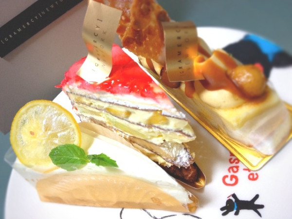 ぐらましーチーズケーキなかなかあっさりめでさくさくたべれるうまい（・∀・） / GRAMERCY NEWYORK