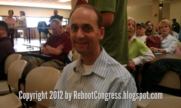 #MO State Auditor Tom Schweich awaits the start of the 1st CD #GOP Convention. #tcot