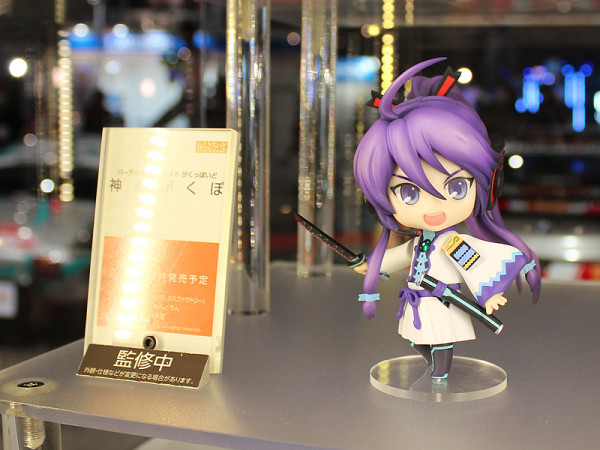 【ニコニコ超会議】 ねんどろいど 神威がくぽ　デコマス展示中なうぐま！彩色初展示ぐま！ #nicocho