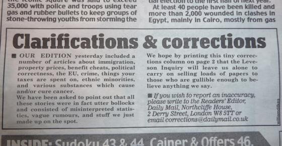 Honesty for once? Or simply a cheesed off journalist on his last day? (See pic) #DailyMail #Funny #Media