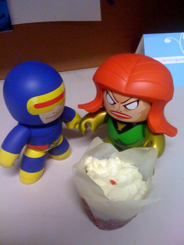 Phoenix: "Get your own cupcake, bitch!"