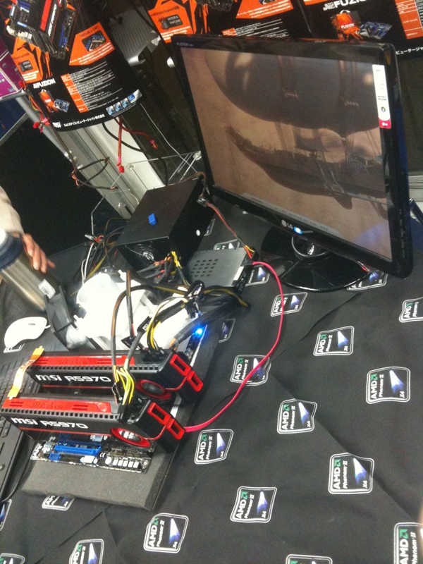 オーバークロックワークスのPhenom 965BEの極冷デモは、4コア 6GHz動作で3D MARK 06完走。