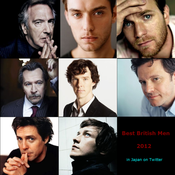 #英国男子総選挙　のBest8はこんな感じですかねぇ