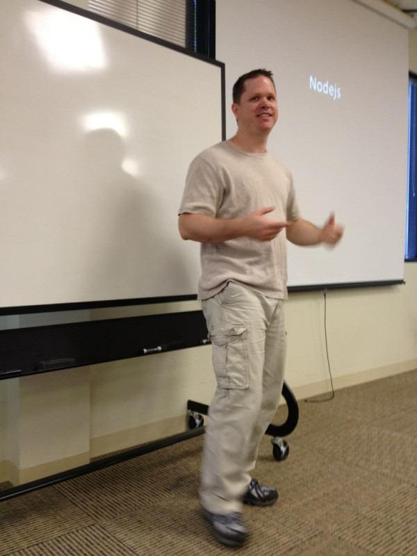 Teague at #austincodecamp