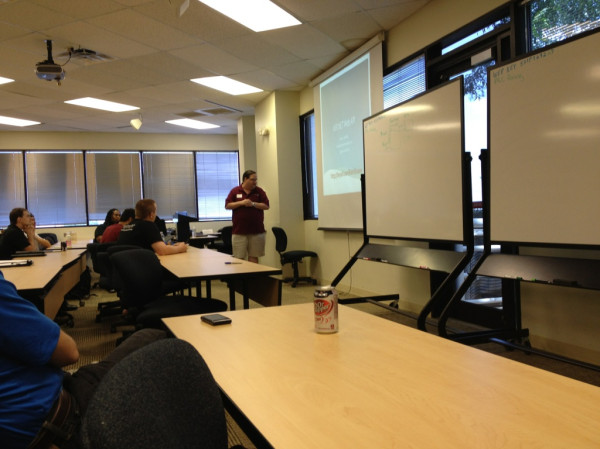 @shawnweisfeld is speaking on ASP.NET Web API at #austincodecamp