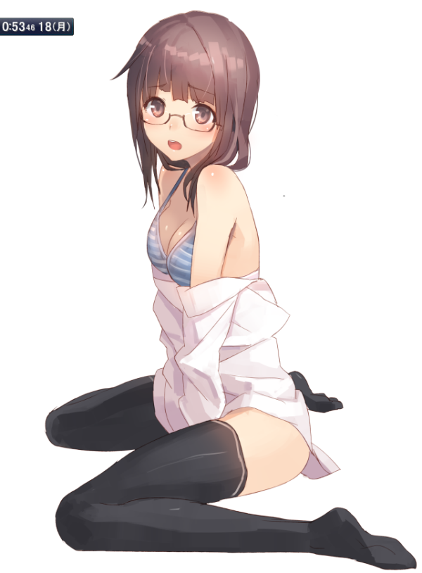 らくがきだーー！めがねめがね