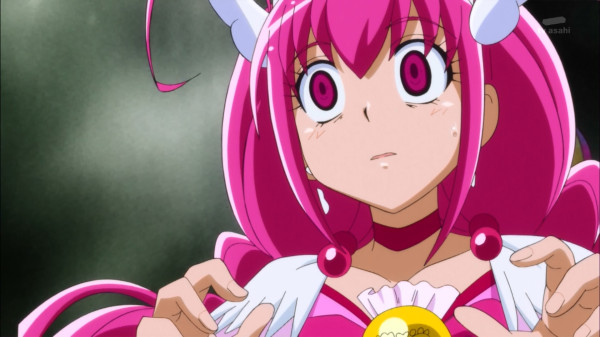 なんかもう大変な表情に #precure #nitiasa 