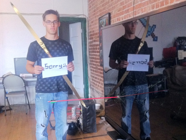 Yesterday @CorridorDigital got a new TV. @_Pwnisher_ needs a lot of forgiveness right now…