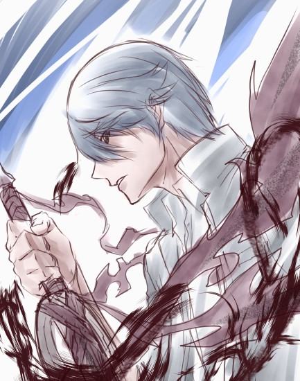刹那描いたったー。なんで趣味絵はこんな楽しいの(:3_ヽ)_