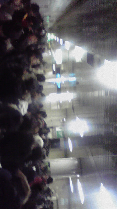 雪ミク販売会場なう