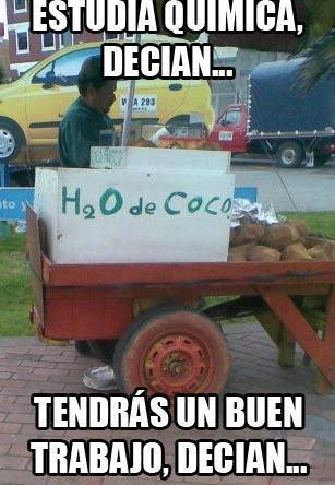 #Ja140 Estudia quimica --->