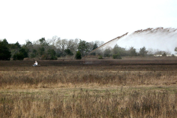 Applying #fracking #drilling waste to our farmland. Toxins magnify up the food chain in meat &amp; milk - TX A&amp;M 