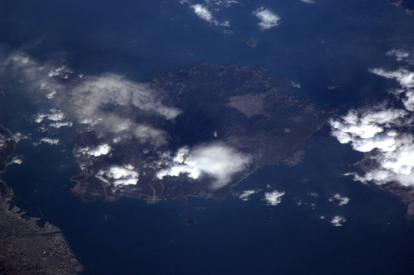Sakura jima, JAPAN. Active volcano, which errupted recently.