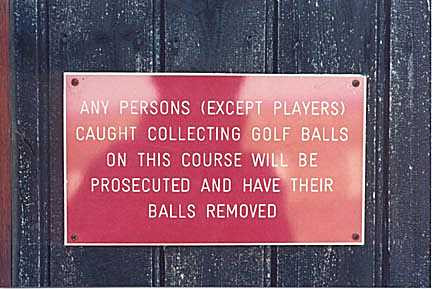 That is a bit harsh isn't it!? #Funny #Sport #Golf #Humour