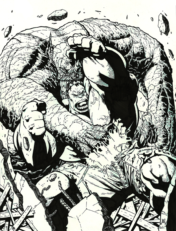 Shaking off the inking-dust by inking a piece by my good buddies Jar - http://www.jonathanrector.com
Entire piece inked with a Faber-Castell S pen