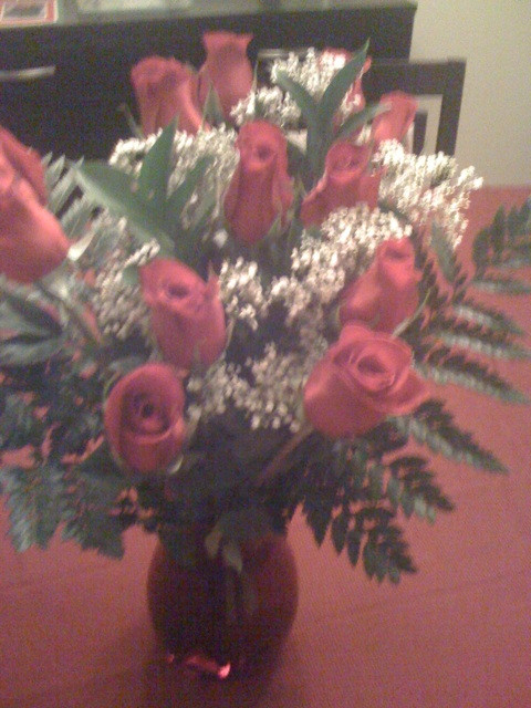 I got flowers for v-day