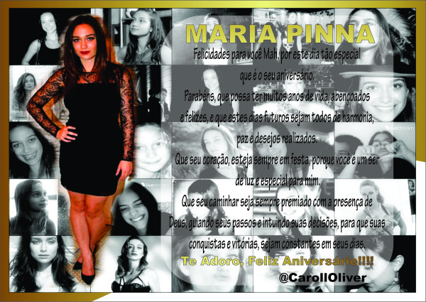 Happy B-Day  Lacativa @mariapinna #Felicidade #amor #paz #saúde #fé Sempre!!!!!!
