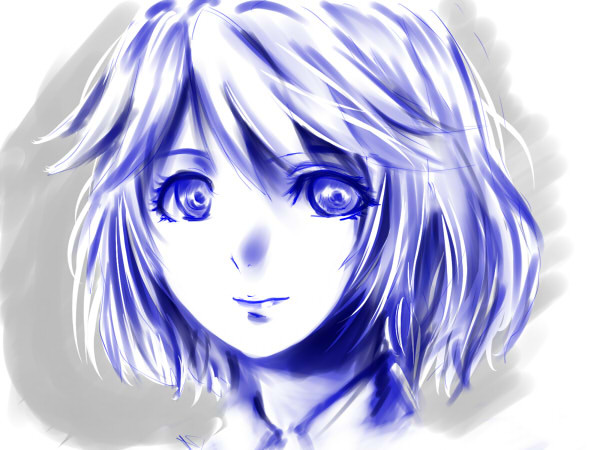 サマエルっぽい落書き。おとなになった。