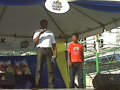 @BuddyWalkTT!! Glen &amp; Tyrese :) Congratulations to DSFN!! Absolutely successful walk.. If yuh miss it, yuh miss it...
