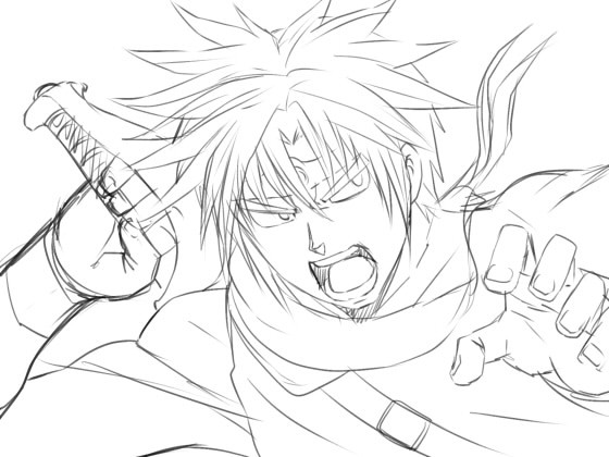 『10分以内に２０ＲＴされたら、ドラクエ風衣装のアダムの絵』を描いてくださいね！ http://shindanmaker.com/40920 おまえだれだよ