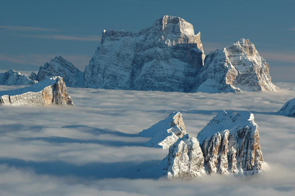 Sometime you can decide to sleep under the clouds or to fly over theme: http://www.rifugiolagazuoi.com 