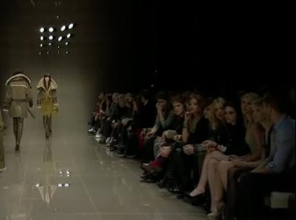 kristen in the front row