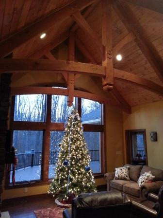 Tis the season #timberframe #aesthetics