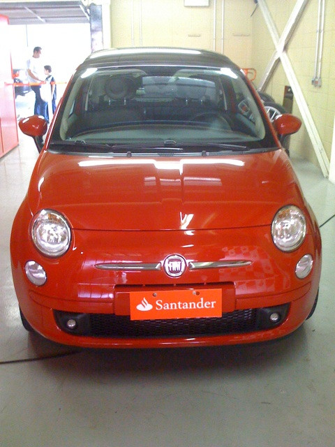 E o meu super Fiat 500 -