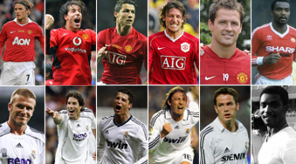 Hem Real hem de United forması giyen 6 isim: Beckham, Van Nistelrooy, Ronaldo, Heinze, Owen ve Cunningham