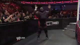 You didn't show me YOUR "sarcastic dance of @TheEMarkHenry" GIF, so I made this one: 