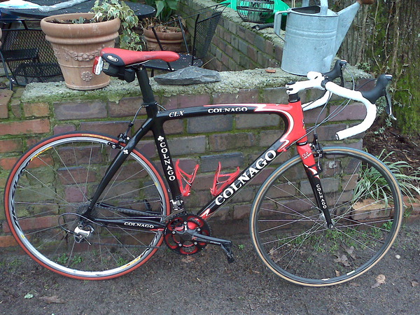Colnago CLX done. That LizardSkins tape is nice!
