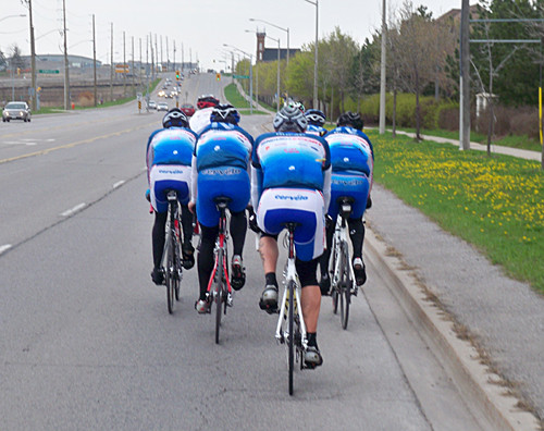 Cervelo team passed me today. Nice guys. Even chatted for a bit.