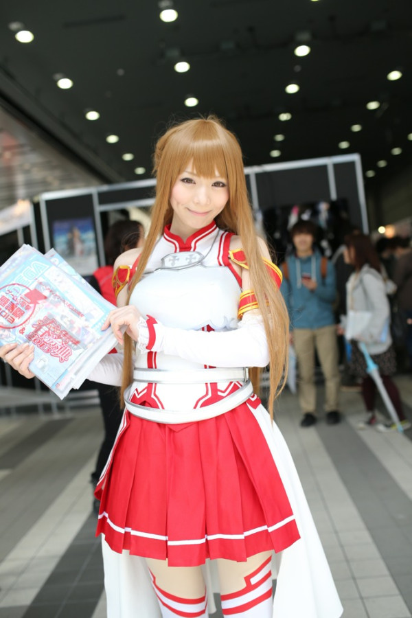 電撃文庫 春の祭典2013のアスナさん、めちゃアスナさんですばらっ #akiba 