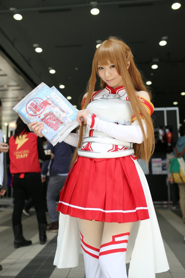 電撃文庫 春の祭典2013のアスナさん、めちゃアスナさんですばらっ #akiba 