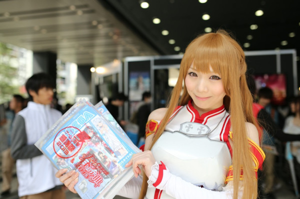 電撃文庫 春の祭典2013のアスナさん、めちゃアスナさんですばらっ #akiba 