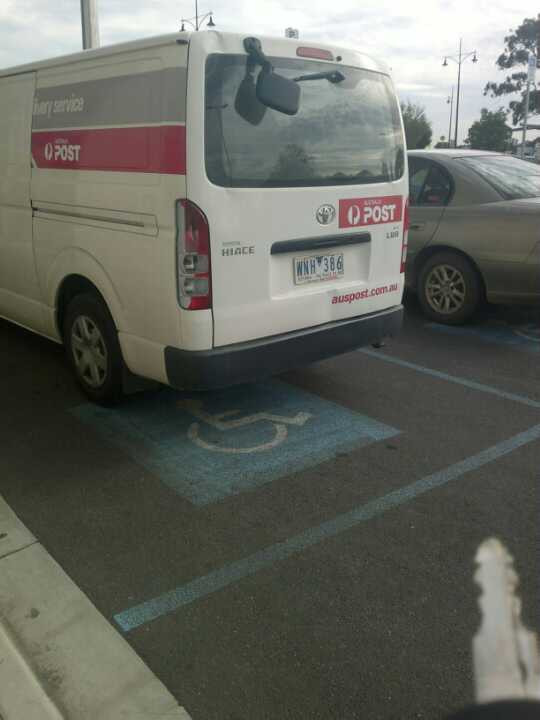 Is this the image @austpost wants to convey? Epping north woolworths taken NOW