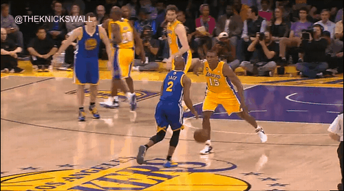 Oh. My. God. Jarrett Jack CROSSED Metta World Peace out of his shoes (GIF) - 