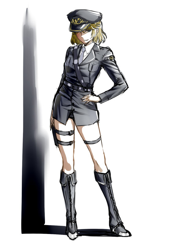 「見たい」とリプライされたら軍服の格好でもっと大人になっているサマエルの絵を描きましょう。 http://shindanmaker.com/91748  言われてないけど描いた(/・ω・)/