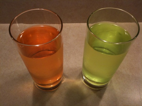I believe this is the 1st time in my life I've had Gatorade in a glass. Next time, champagne flutes!