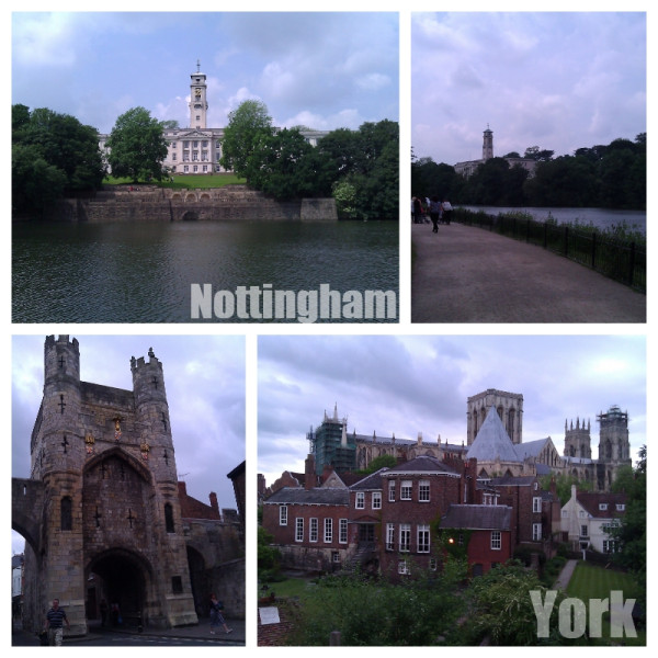 Nottingham &amp; York, the end of road trip for now.
