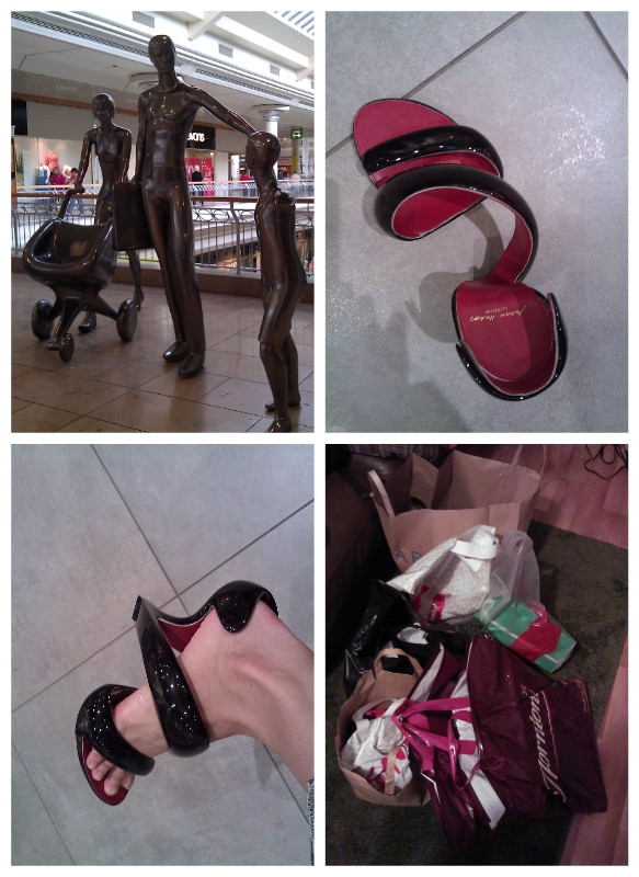 Shopping day in Thornaby and Newcastle.