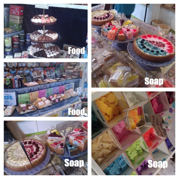 Food? Soap? At Bowness-on-Windermere.