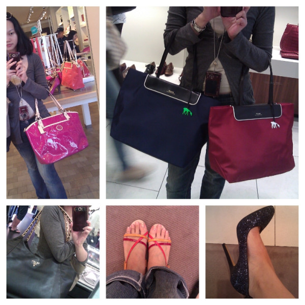 Brands I likely never own. Spent more than 5 hours shopping at Bicester Village, total damage RM700 for 2 bags :P the most expensive is RM650 for a bag. Still can't believe what I had bought :S I guess it's my first &amp; my last.