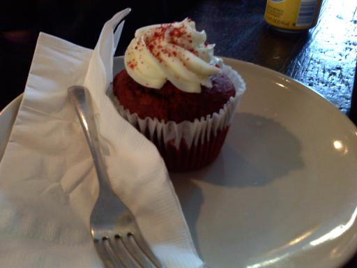 At Take the Cake for #WatchThis screening of Rocky. Mmm red velvet...