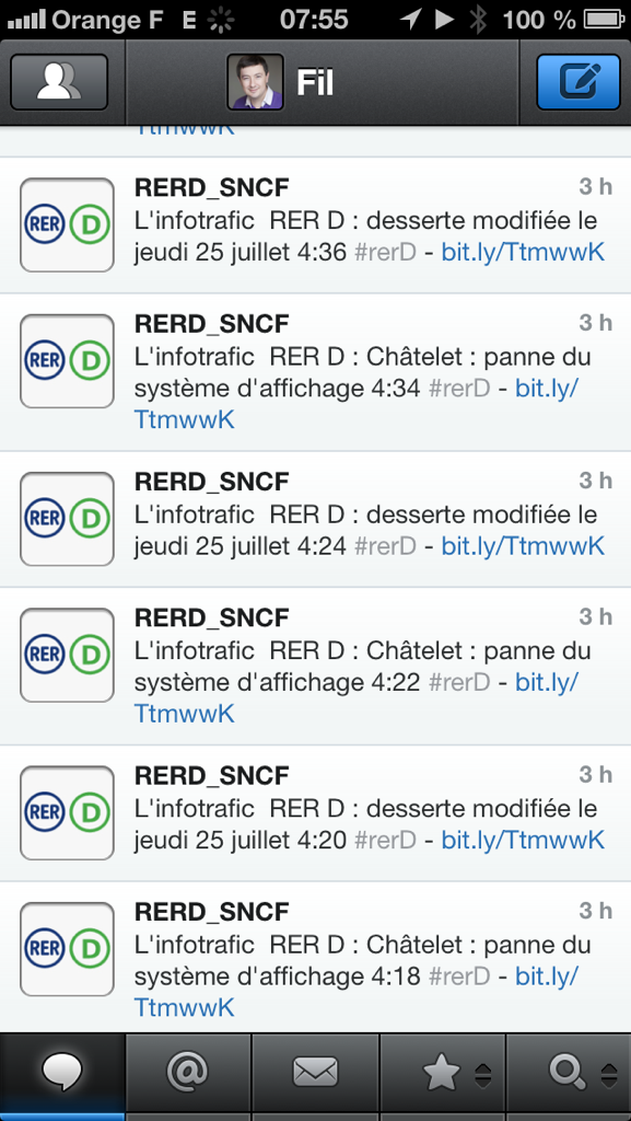 Le monologue du @RERD_SNCF solitaire en pleine nuit…