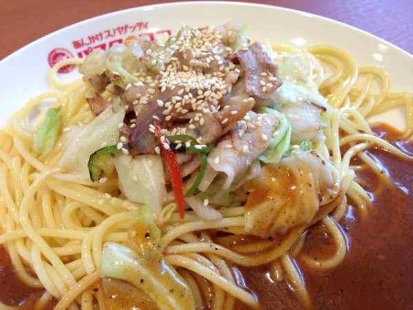 あんかけスパゲッティ 豚キャベ at パスタ・デ・ココ